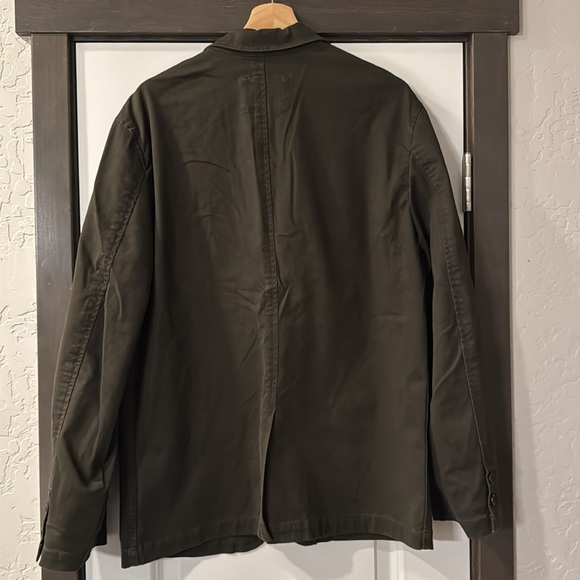 Olive Green Banana Republic Blazer 42R - Picture 2 of 8